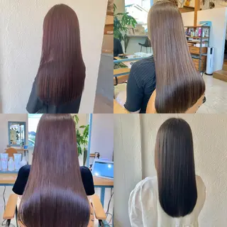 ロング カラー 髪質改善特化 谷口祐綺のヘアスタイル
