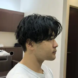メンズ 廣多 克哉のヘアスタイル