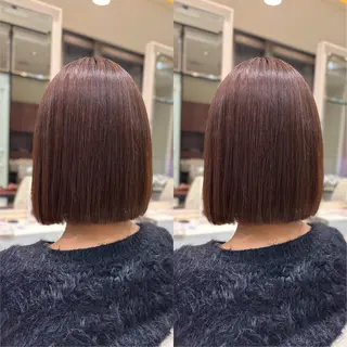 ミディアム 髪質改善 縮毛矯正 🌙 ゆきのヘアスタイル