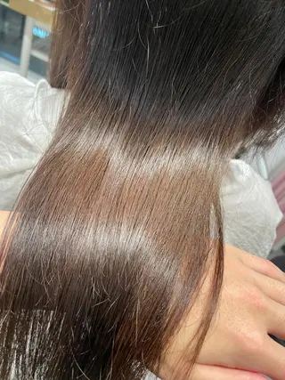 カラー レイヤーカット/透明 感カラー🐬永井瑠栞のヘアスタイル