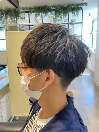 メンズ 前田 輝のヘアスタイル