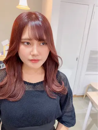 ロング 韓国ヘア🇰🇷 スズキのヘアスタイル