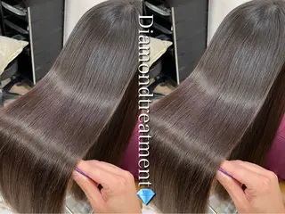 ロング 縮毛矯正/艶カラー 笠原康平のヘアスタイル