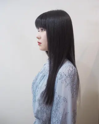 ロング 中江 規久のヘアスタイル