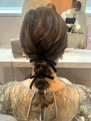 ミディアム Mila misakiのヘアスタイル