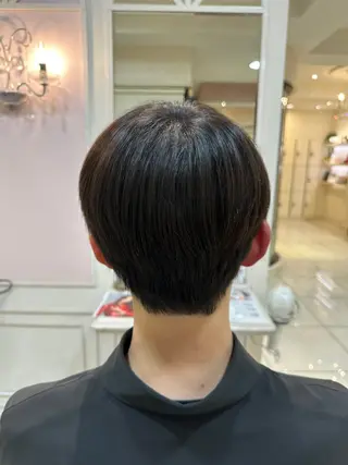 メンズ ツヤ重視 ワンカラー🫧Mioのヘアスタイル