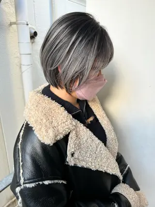 ショート カラー パーマ ヘアアレンジ メンズ キッズ ブリーチ ハイトーン 特化🌈フジタハルキのヘアスタイル
