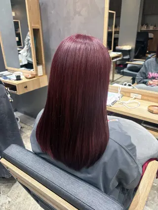 セミロング 松本 凪のヘアスタイル