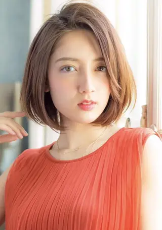 カラー 莉乃/縮毛矯正/髪質 改善/艶カラーのヘアスタイル