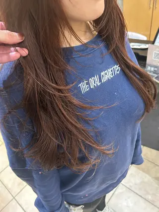 ロング 西田辺/ タカスナオヤのヘアスタイル