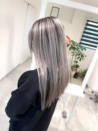 ロング カラー 加藤 佑二のヘアスタイル