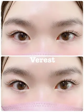 マツエク・マツパ トップアイリスト Verestのマツエク・マツパデザイン