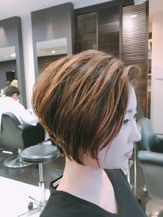 ショート 前之園 ひかるのヘアスタイル