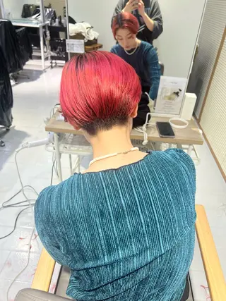 ショート メンズパーマ モデル募集🎀ユウリのヘアスタイル