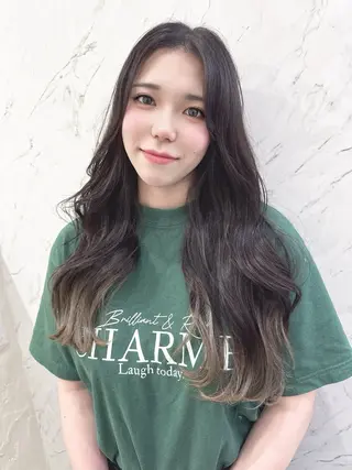 ロング 韓国ヘアーサロン MARIA🐈‍⬛のヘアスタイル