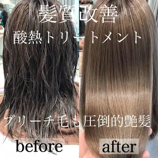 セミロング 清野 大のヘアスタイル