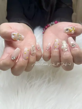 ミディアム アトリエAIHA★ フィルイン推奨サロンのネイルデザイン