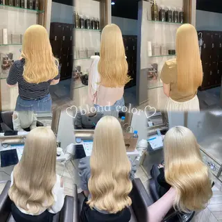 ロング カラー 菅村 緋莉🎀ガーリーヘアのヘアスタイル