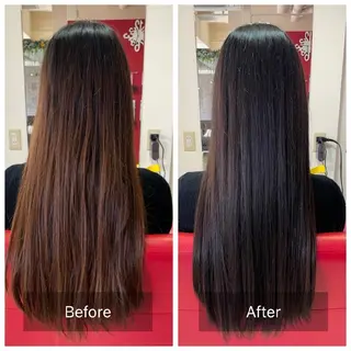 カラー 岸本 友子のヘアスタイル