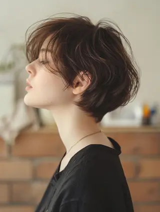 ショート 髪質改善✨艶カラー MASAYAのヘアスタイル