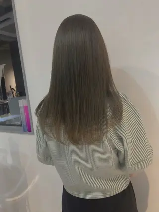 セミロング ショート/韓国ヘア 押本恵一のヘアスタイル