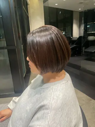 ショート ハイトーン/透明感 yuinaのヘアスタイル