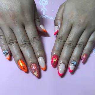 ミディアム ネイル 《LB》ラブリエ Nail&eyeのマツエク・マツパデザイン
