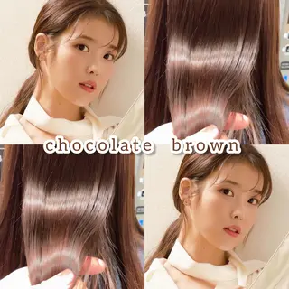 ロング カラー ヘアアレンジ 梅田美容室/ ウルフカットのヘアスタイル