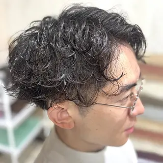 パーマ メンズ 💥桜木町メンズ専門 💥ルキのヘアスタイル