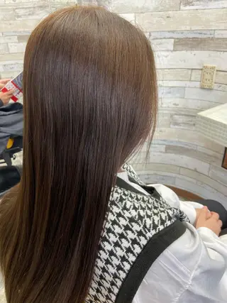 ロング カラー 大坪 拓斗のヘアスタイル