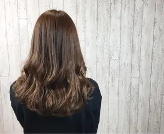 セミロング カラー カット/メンズカット 藤田麻衣のヘアスタイル