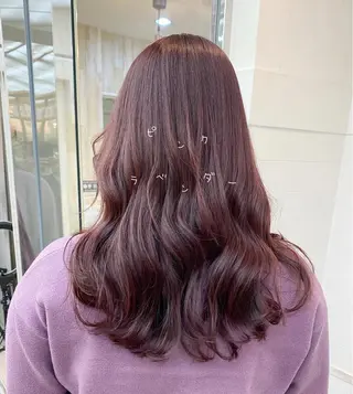 ロング カラー ☀️透明感color KURO☀️のヘアスタイル