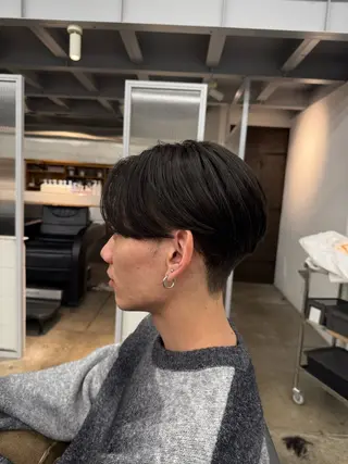 メンズ 竹山 功起のヘアスタイル