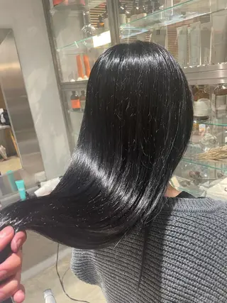 ロング 神 嵩徳のヘアスタイル