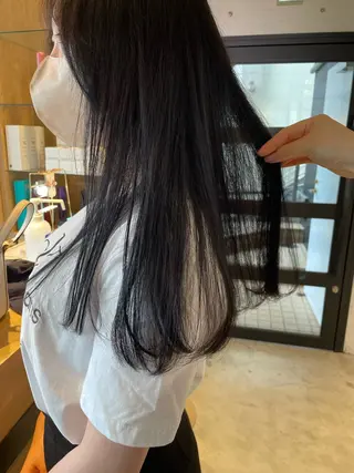 ロング カラー 🇰🇷韓国ボブ/ 縮毛矯正🇰🇷愛誠のヘアスタイル