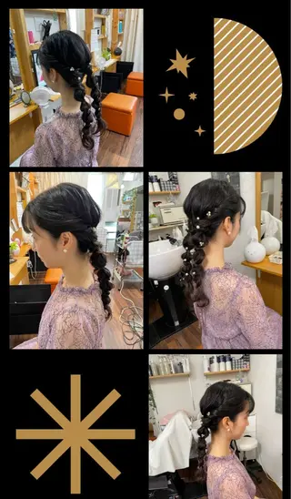 ヘアアレンジ 池谷 久美子のヘアスタイル