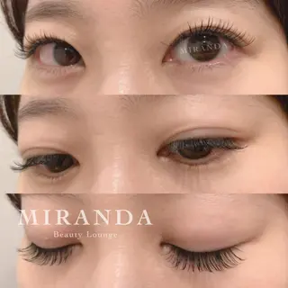マツエク・マツパ アイブロウ MIRANDA beautyのマツエク・マツパデザイン