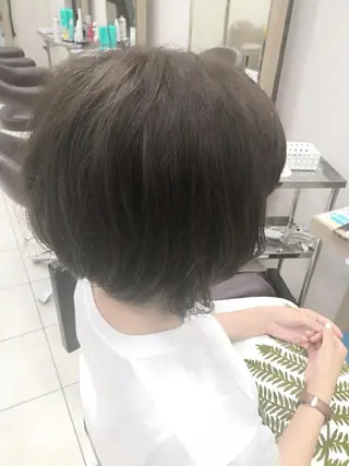 ミディアム カラー 🩶ハイライトカラー 🩶ASH西葛西鈴木のヘアスタイル