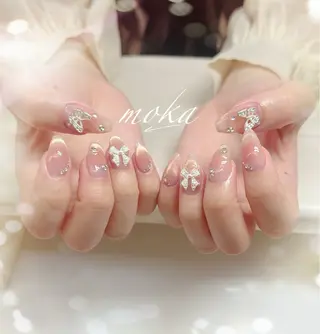 ネイル 胡蝶蘭レディースサロ ンNailMOKAのネイルデザイン