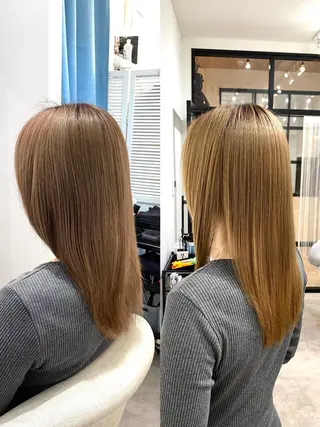 セミロング ✨髪質改善が大好評✨ 美容室lic近藤✨のヘアスタイル