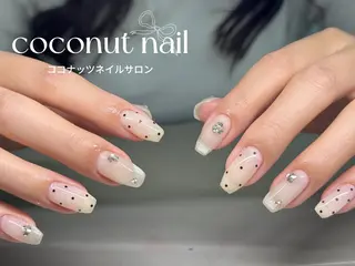 ネイル 神田 ココナッツのネイルデザイン