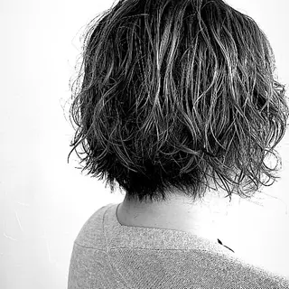 ショート パーマ cotton松本店 たかゆきのヘアスタイル