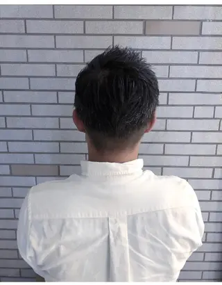 ショート メンズ 中村 よしひでのヘアスタイル