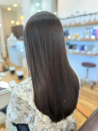 ロング カラー 髪質改善・縮毛矯正 💎ASUKAのヘアスタイル