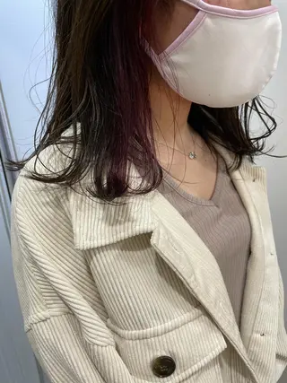 ミディアム C’LD hair produce /シールドヘア所属・モテ髪/ボブ/ショー ト/アダチフウトのヘアスタイル