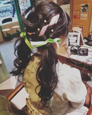 ロング ヘアセット/髪質改善 /カラー/TADOのヘアスタイル