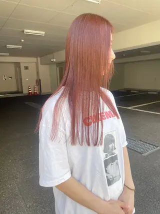 ロング カラー 🙃 透明感カラー/ボブのヘアスタイル