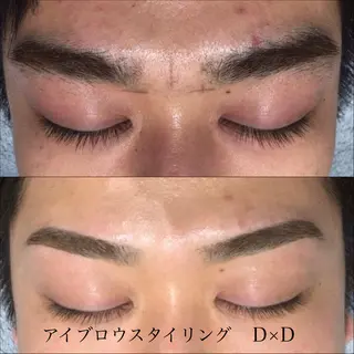 メンズ DxD ディーディの眉毛・アイブロウイメージ