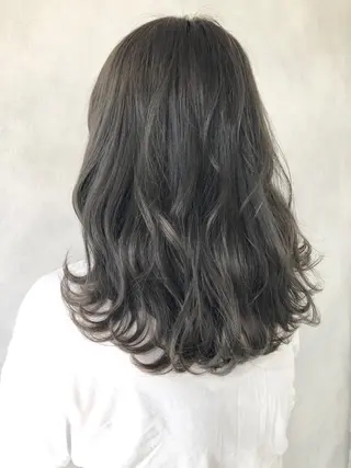 セミロング 小澤大輔 YOLO hairのヘアスタイル