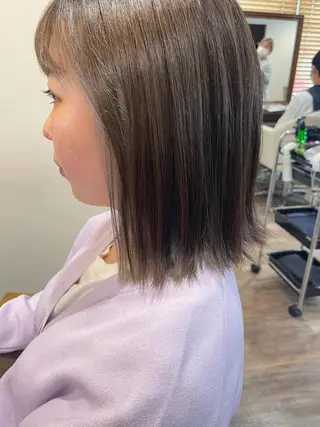 ミディアム あらい まさえのヘアスタイル